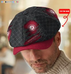 Alabama Crimson Tide NCAA Baker Boy Cap - Newsboy Cap M09