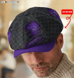 Kansas State Wildcats NCAA Baker Boy Cap - Newsboy Cap M09
