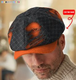 Oklahoma State Cowboys NCAA Baker Boy Cap - Newsboy Cap M09