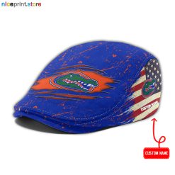 Florida Gators NCAA Jeff Cap, Flat Cap, Driving Cap M74