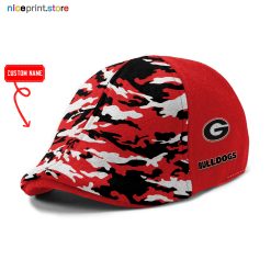 Georgia Bulldogs NCAA Ivy Cap, Flat Cap M08