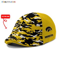 Iowa Hawkeyes NCAA Ivy Cap, Flat Cap M08