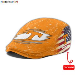 Tennessee Volunteers NCAA Jeff Cap, Flat Cap, Driving Cap M74