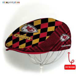 Kansas City Chiefs NFL Jeff Cap, Driving Cap, Golf Cap M77