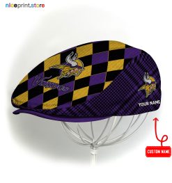 Minnesota Vikings NFL Jeff Cap, Driving Cap, Golf Cap M77