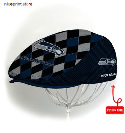 Seattle Seahawks NFL Jeff Cap, Driving Cap, Golf Cap M77