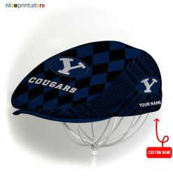 BYU Cougars NCAA Jeff Cap, Flat Cap, Driving Cap M77