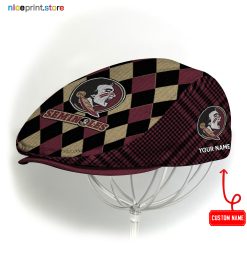 Florida State Seminoles NCAA Jeff Cap, Flat Cap, Driving Cap M77