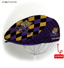 LSU Tigers NCAA Jeff Cap, Flat Cap, Driving Cap M77