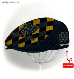 Notre Dame Fighting Irish NCAA Jeff Cap, Flat Cap, Driving Cap M77