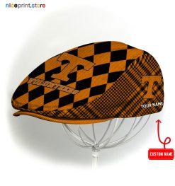 Tennessee Volunteers NCAA Jeff Cap, Flat Cap, Driving Cap M77