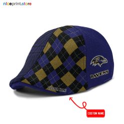Baltimore Ravens NFL Ivy Cap, Flat Cap M11