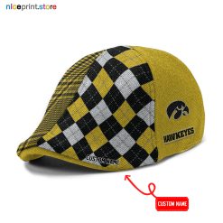 Iowa Hawkeyes NCAA Ivy Cap, Flat Cap M11