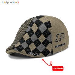 Purdue Boilermakers NCAA Ivy Cap, Flat Cap M11