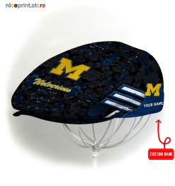 Michigan Wolverines NCAA Jeff Cap, Flat Cap, Driving Cap M72