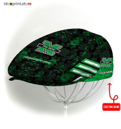 Marshall Thundering Herd NCAA2 Jeff Cap, Flat Cap, Driving Cap M72