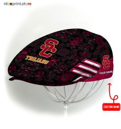 USC Trojans NCAA2 Jeff Cap, Flat Cap, Driving Cap M72