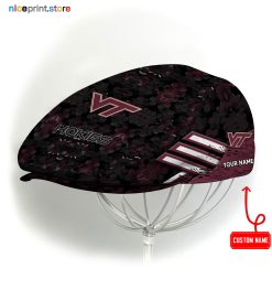 Virginia Tech Hokies NCAA2 Jeff Cap, Flat Cap, Driving Cap M72