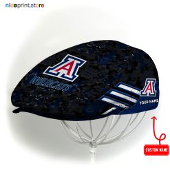 Arizona Wildcats NCAA3 Jeff Cap, Flat Cap, Driving Cap M72