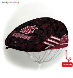 Washington State Cougars NCAA3 Jeff Cap, Flat Cap, Driving Cap M72