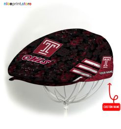Temple Owls NCAA4 Jeff Cap, Flat Cap, Driving Cap M72