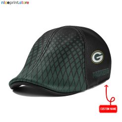 Green Bay Packers NFL Leather Ivy Caps M02