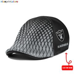 Las Vegas Raiders NFL Leather Ivy Caps M02
