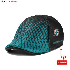 Miami Dolphins NFL Leather Ivy Caps M02