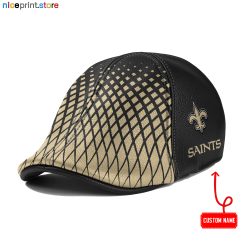 New Orleans Saints NFL Leather Ivy Caps M02
