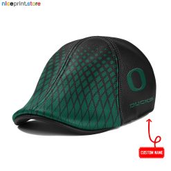 Oregon Ducks NCAA Leather Ivy Caps M02