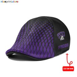 TCU Horned Frogs NCAA2 Leather Ivy Caps M02
