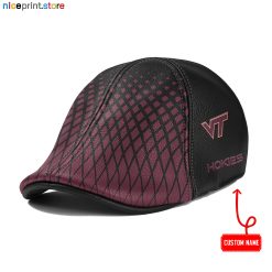 Virginia Tech Hokies NCAA2 Leather Ivy Caps M02