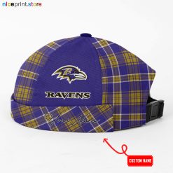 Baltimore Ravens NFL Docker Cap, Brimless Hat, Skull Cap M01