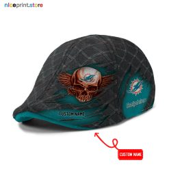 Miami Dolphins NFL Ivy Cap, Flat Cap M09
