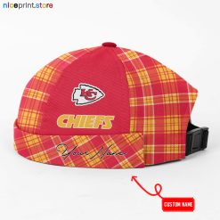 Kansas City Chiefs NFL Docker Cap, Brimless Hat, Skull Cap M01