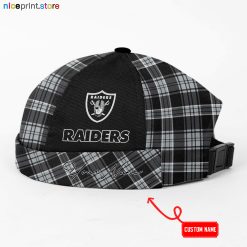 Las Vegas Raiders NFL Docker Cap, Brimless Hat, Skull Cap M01