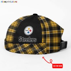 Pittsburgh Steelers NFL Docker Cap, Brimless Hat, Skull Cap M01