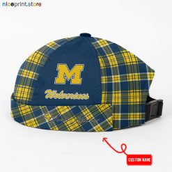 Michigan Wolverines NCAA Docker Cap, Brimless Hat, Skull Cap M01