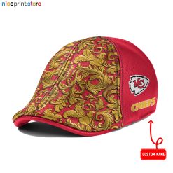 Kansas City Chiefs NFL Leather Ivy Caps M03