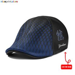 Leather-New York Yankees MLB Leather Ivy Caps M02