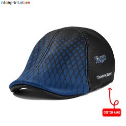 Leather-Tampa Bay Rays MLB Leather Ivy Caps M02