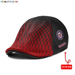 Leather-Washington Nationals MLB Leather Ivy Caps M02