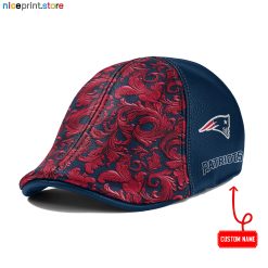 New England Patriots NFL Leather Ivy Caps M03