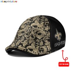 New Orleans Saints NFL Leather Ivy Caps M03