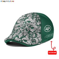 New York Jets NFL Leather Ivy Caps M03