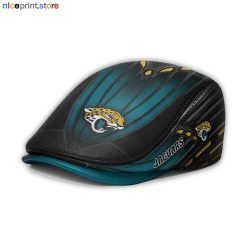 Leather-Jacksonville Jaguars NFL Leather Beret Cap M45