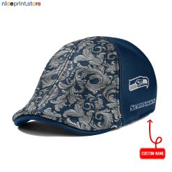 Seattle Seahawks NFL Leather Ivy Caps M03