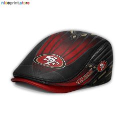 Leather-San Francisco 49ers NFL Leather Beret Cap M45