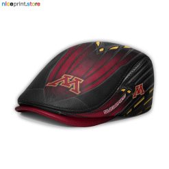 Leather-Minnesota Golden Gophers NCAA2 Leather Beret Caps M45