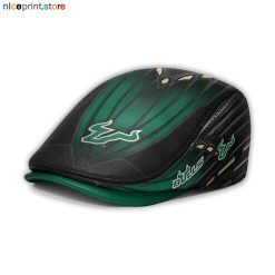 Leather-South Florida Bulls NCAA2 Leather Beret Caps M45